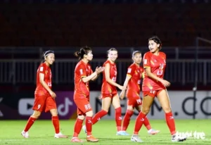 CLB Nữ TP Hồ Chí Minh Đến Trung Quốc Chuẩn Bị Cho Bán Kết AFC Champions League 2024-2025